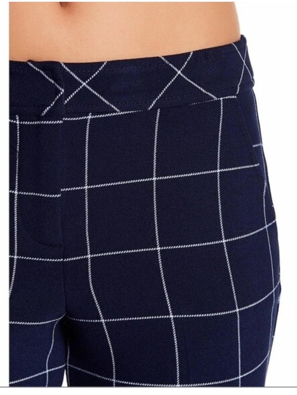 Trina Turk Elian Windowpane Pant 12 - Picture 2 of 8